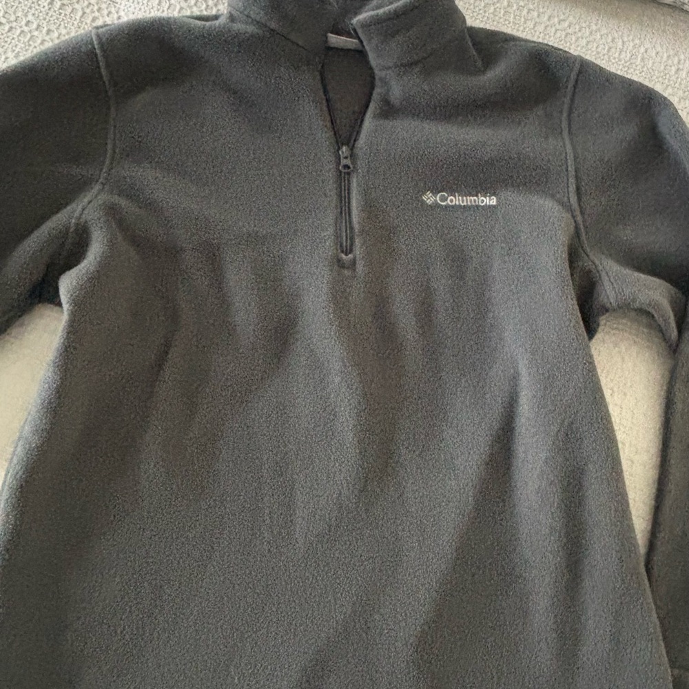 Columbia Charcoal Fleece Half-Zip